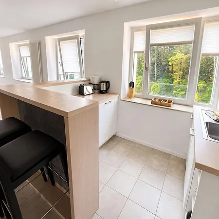 Duenenresidenz Prora - Mit Meerblick, 1 Schlafzimmer Und Balkon Np-312 Binz